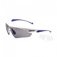 [해외]OCEAN SUNGLASSES Ironman 선글라스 1136179412 White / Blue / Smoke