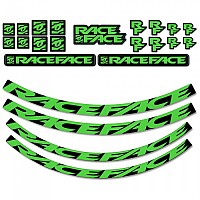 [해외]RACE FACE Next Sl Turbine Sl Arc Carbon 26 Arc Offset 25 스티커 1137212300 Green