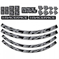 [해외]RACE FACE Next Sl Turbine Sl Arc Carbon 26 Arc Offset 25 스티커 1137212303 Grey