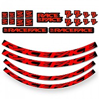 [해외]RACE FACE Next R 31 Arc Carbon 31 Arc Offset 35 스티커 1137212312 Red