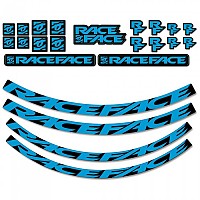 [해외]RACE FACE Next R 31 Arc Carbon 31 Arc Offset 35 스티커 1137212313 Blue