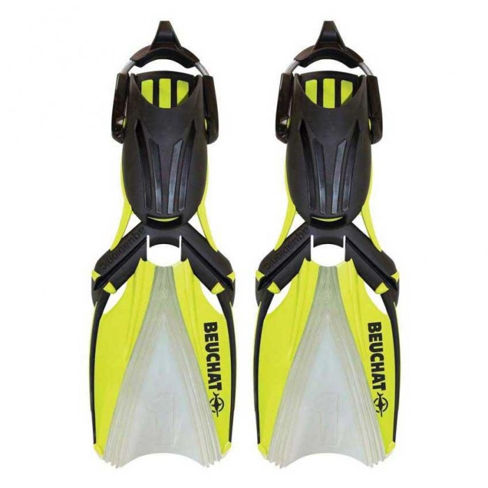 [해외]부샤 Aquabionic 다이빙 핀 10136332422 Fluor Yellow