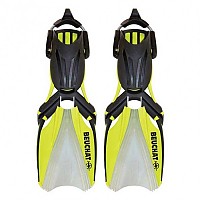 [해외]부샤 Aquabionic 다이빙 핀 10136332422 Fluor Yellow