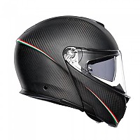 [해외]AGV OUTLET Sportmodular Multi MPLK 모듈형 헬멧 9136626682 Matt Carbon Italy