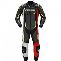 [해외]스피디 Track Wind Pro 오토바이 가죽 수트 9136922817 Red / Yellow Fluo / Black / White