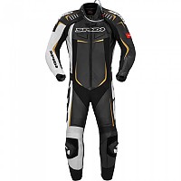 [해외]스피디 Track Wind Pro 오토바이 가죽 수트 9136922818 Black / Gold / White