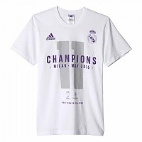 [해외]아디다스 Real Madrid 15/16 UCL Winner 반팔 티셔츠 3136108974 White