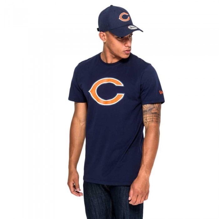 [해외]뉴에라 Chicago Bears 팀 Logo 반팔 티셔츠 3136601022 Oceanside Blue