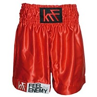 [해외]KRF Plain Classic Boxing 반바지 7136846100 Red