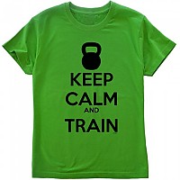 [해외]KRUSKIS Keep Calm And Train 반팔 티셔츠 7135920243 Green