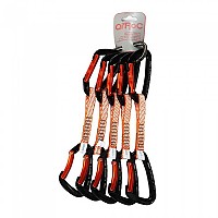 [해외]QI´ROC Racing Straight/Curve+Express Dyneema 12x120 mm+미니 스냅훅 5 단위 4137199485 Black / Orange