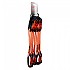 [해외]QI´ROC Racing Straight/Curve+Express Dyneema 12x170 mm+미니 스냅훅 5 단위 4137199487 Black / Orange