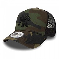 [해외]뉴에라 Clean Trucker 모자 136789015 Woodland Camo Black