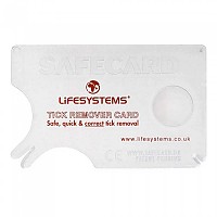 [해외]LIFESYSTEMS 진드기 제거 카드 핀셋 4135876469 White