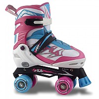 [해외]휠라 SKATE Joy Girl 롤러스케이트 14137030079 White / Pink / Lightblue