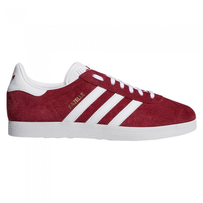 [해외]아디다스 ORIGINALS Gazelle 운동화 136920360 Collegiate Burgundy / Ftwr White / Gold Metal