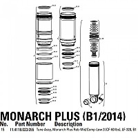 [해외]락샥 Kit Tune Monarch Plus ML3 320 세트 1137117284 Black