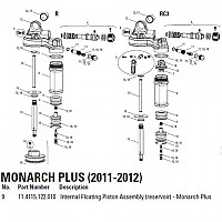 [해외]락샥 Internal Floating Piston Monarch Plus Kit 세트 1137117275