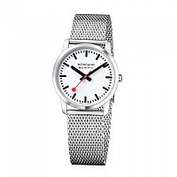 [해외]몬데인 Simply Elegant 36 mm 시계 136506616 White / Stainless Steel Mesh