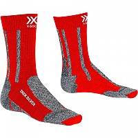 [해외]X-SOCKS Silver 양말 4137057265 Crimson Red / Dolomite Grey