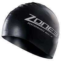 [해외]ZONE3 Silicone 수영 모자 6135981191 Black