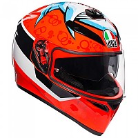 [해외]AGV OUTLET K3 SV Multi MPLK 풀페이스 헬멧 9137296638 Attack