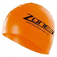 [해외]ZONE3 Silicone Hi Vis 수영 모자 6135981194 Orange