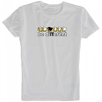 [해외]KRUSKIS Be Different Football 반팔 티셔츠 3137332997 White