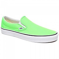 [해외]반스 Classic 끈없는 운동화 137348417 Green Gecko / True White