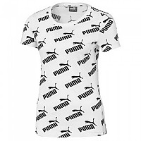 [해외]푸마 Amplified All Over Print 반팔 티셔츠 137360455 Puma White