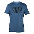 [해외]SNAP CLIMBING Logo 반팔 티셔츠 7137437729 Steel Blue