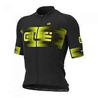 [해외]ALE Graphics PRR Scalata 반팔 저지 1137303087 Black / Fluor Yellow