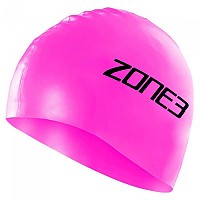 [해외]ZONE3 Silicone Hi Vis 수영 모자 6137448247 Hi-Vis Pink