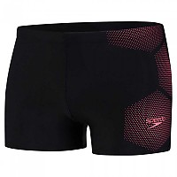 [해외]스피도 Tech Placement 수영 복서 브리프 6137435540 Speedo Black / Psycho Red