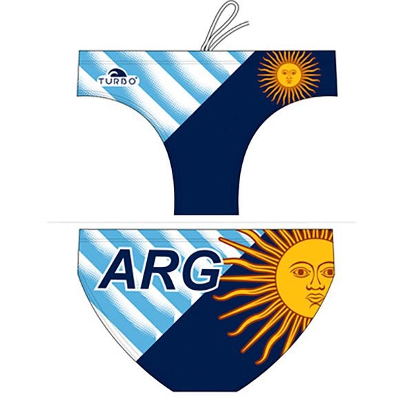 [해외]터보 Argentina Sun 수영복 브리프 6675340 Navy