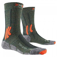 [해외]X-SOCKS Trekking Silver 양말 6137426848 Olive Melange / X-Orange / Grey Melange