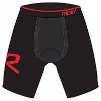 [해외]RIDAY Logo 베이스 레이어 반바지 1137426346 Black / Red