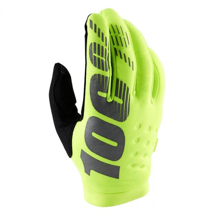 [해외]100% Brisker 장갑 9137350610 Fluor Yellow