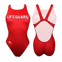 [해외]터보 New Lifeguard 수영복 6137512191 Red