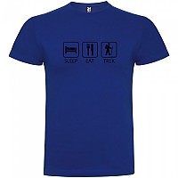 [해외]KRUSKIS Sleep Eat And Trek 반팔 티셔츠 4137539231 Royal Blue