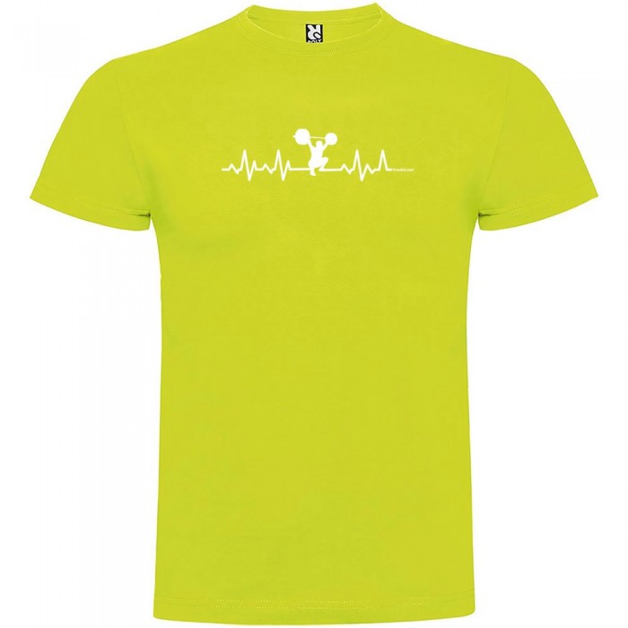 [해외]KRUSKIS Fitness Heartbeat 반팔 티셔츠 7137539807 Light Green