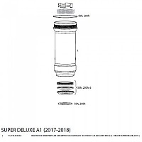 [해외]락샥 Deluxe/Super Deluxe Metric Air 기업 1137117295 Silver