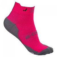 [해외]JOLUVI Hi-Cool Run Fever 양말 2 켤레 6137603863 Neon Pink / Charcoal