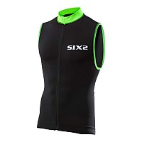 [해외]SIXS Stripes 슬리브리스 사이클링 져지 1136351199 Black / Green