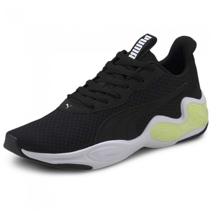 [해외]푸마 Cell Magma Clean 러닝화 6137609255 Puma Black / Puma White / Fizzy Yellow