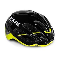 [해외]카스크 Protone WG11 헬멧 1137596124 Black / Yellow Fluo