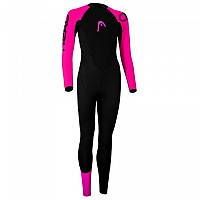 [해외]헤드 SWIMMING Explorer FS 여성용 네오프렌 슈트 3/2/2 mm 6137475038 Black / Pink