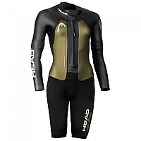 [해외]헤드 SWIMMING MyBoost Pro Aero 4/2/1.5 mm 숏 슈트 6137475058 Black / Gold