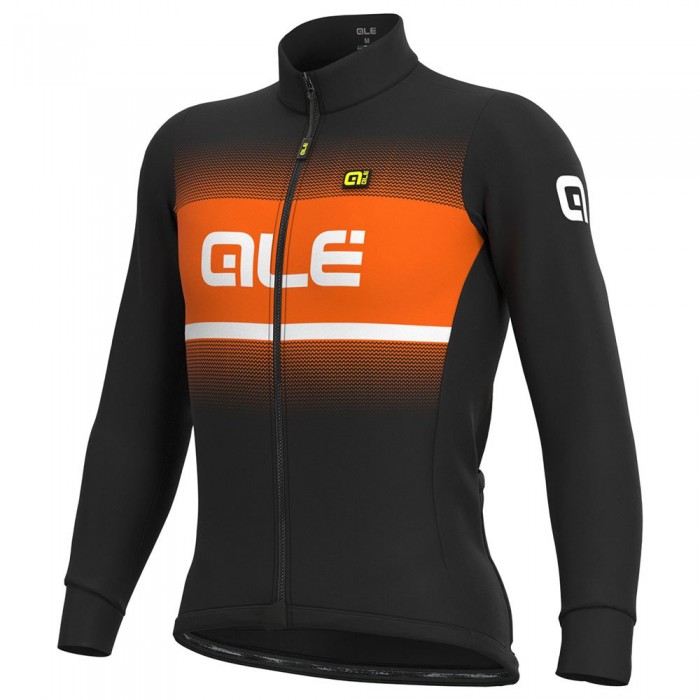 [해외]ALE Solid Blend 긴팔 저지 1137535644 Black / Fluo Orange