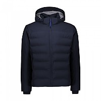 [해외]CMP Zip Hood 30K2977 소프트쉘 자켓 4137697572 Black Blue